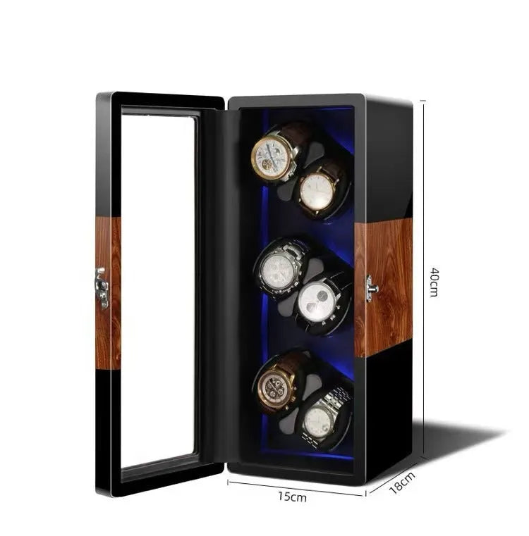 Remontoir Montre Automatique LuxeLift Hybride 6 Slots-3-Le Remontoir