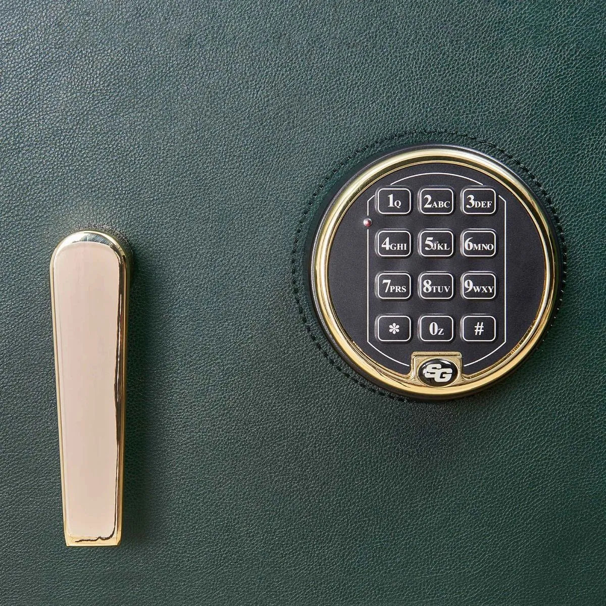 Remontoir Montre - Coffre-fort Athos 8 avec rangement vert