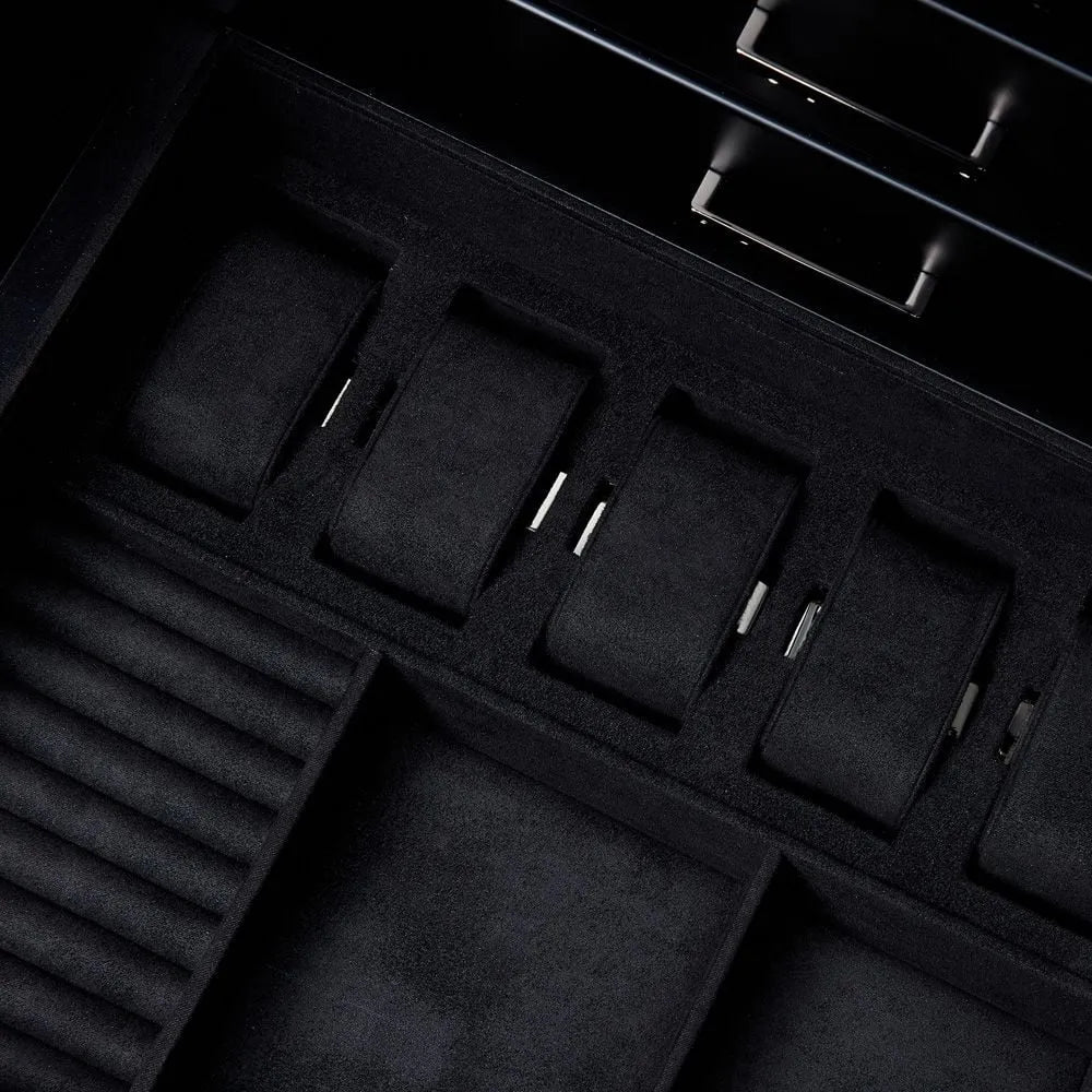 Remontoir Montre - Coffre Fort Atlas 16 Noir