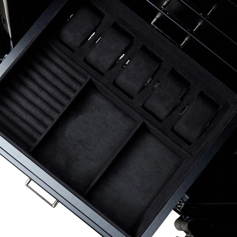 Remontoir Montre - Coffre Fort Atlas 12 Noir