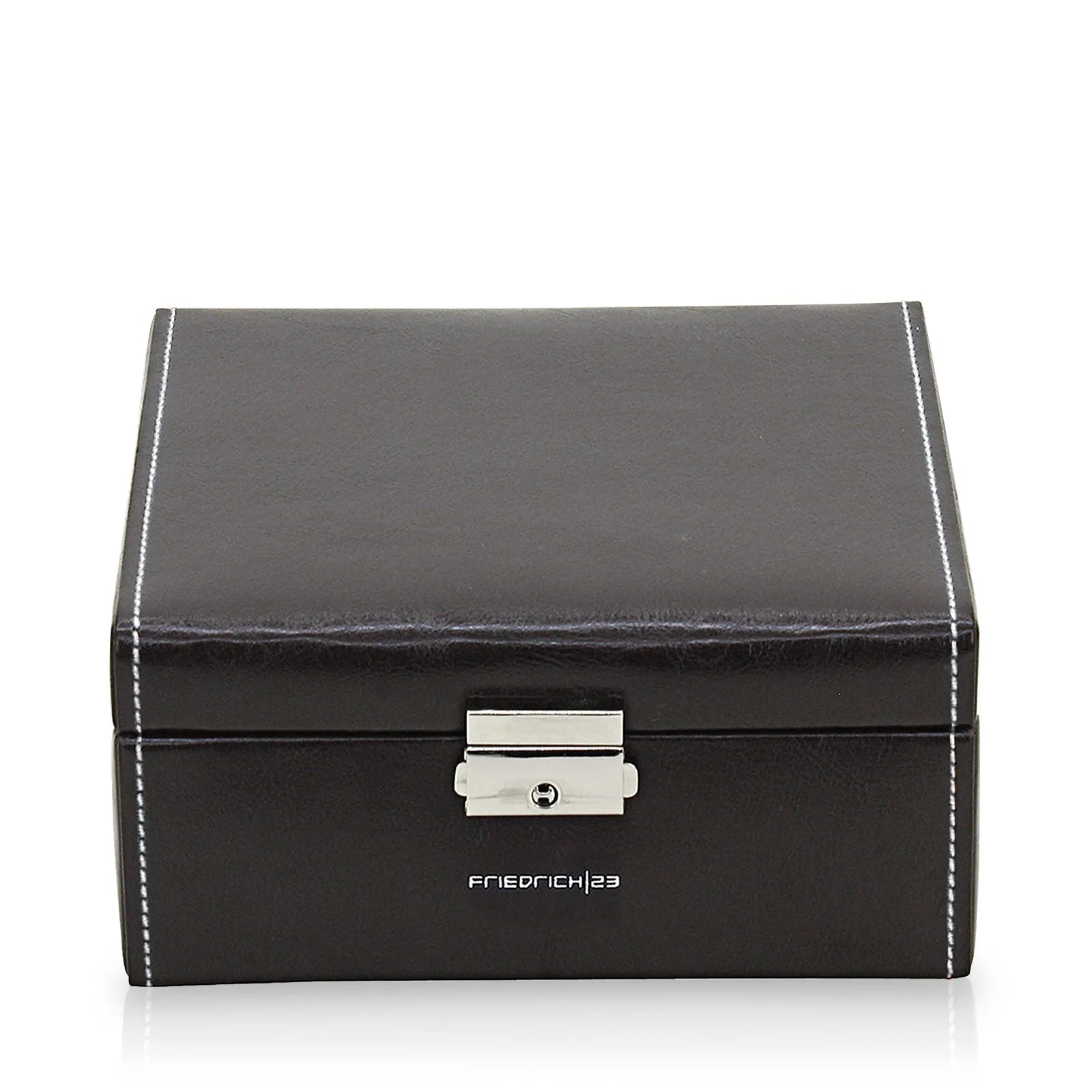 Boite à Montre - Bond 6 montres Noir-2-4 à 8 montres,Friedrich23,Synthétique fin