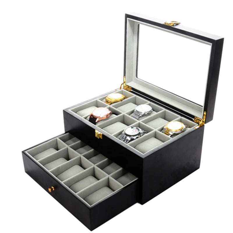 Boite à montre - Coffret Harmonie Noir 3