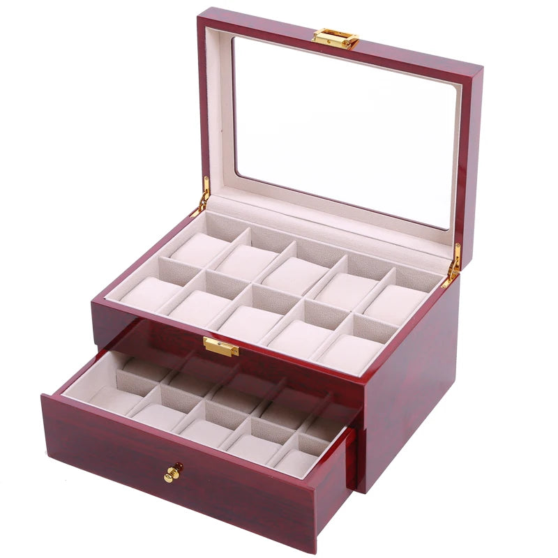 Boite à montre - Coffret Harmonie Rouge 1