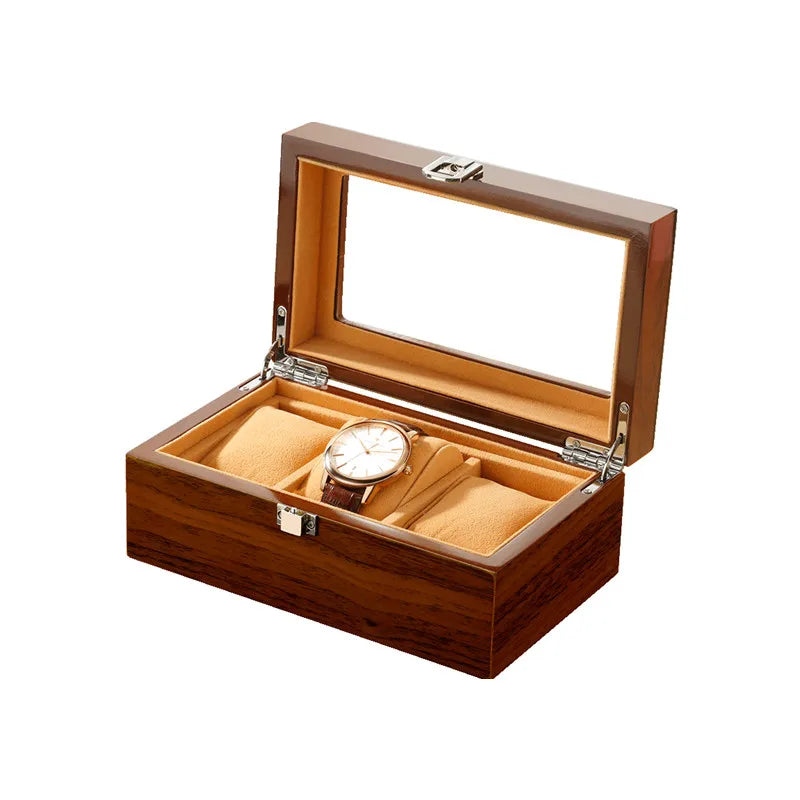 Boite à montre - velours clair mini 1
