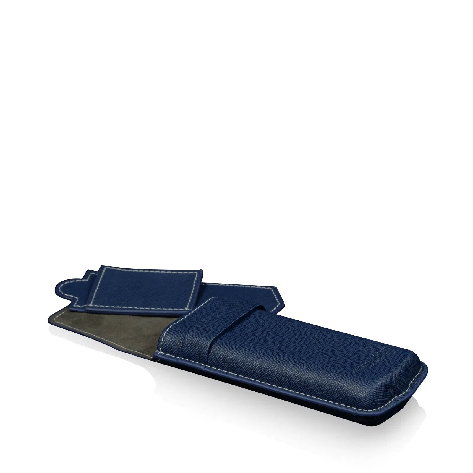 Boite a Montre Etui Mondo Saffiano 1 Montre Bleu Blanc 3