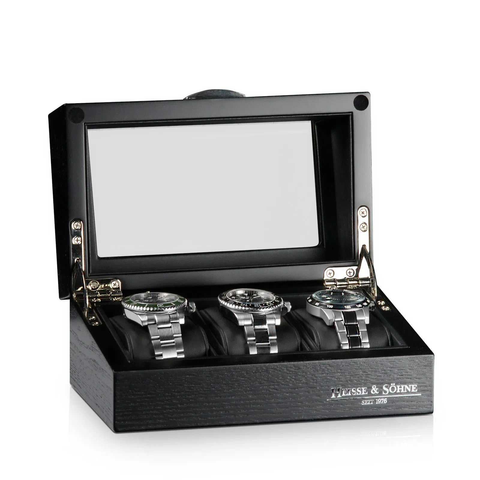 Boite a Montre Guichet Oxford 3 Montres Chene fonce 2