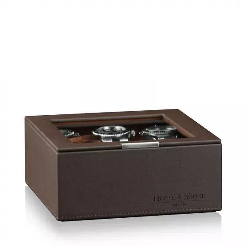 Boite à Montre - Heisse Coffret 6 Braun-2-Le Remontoir Montre