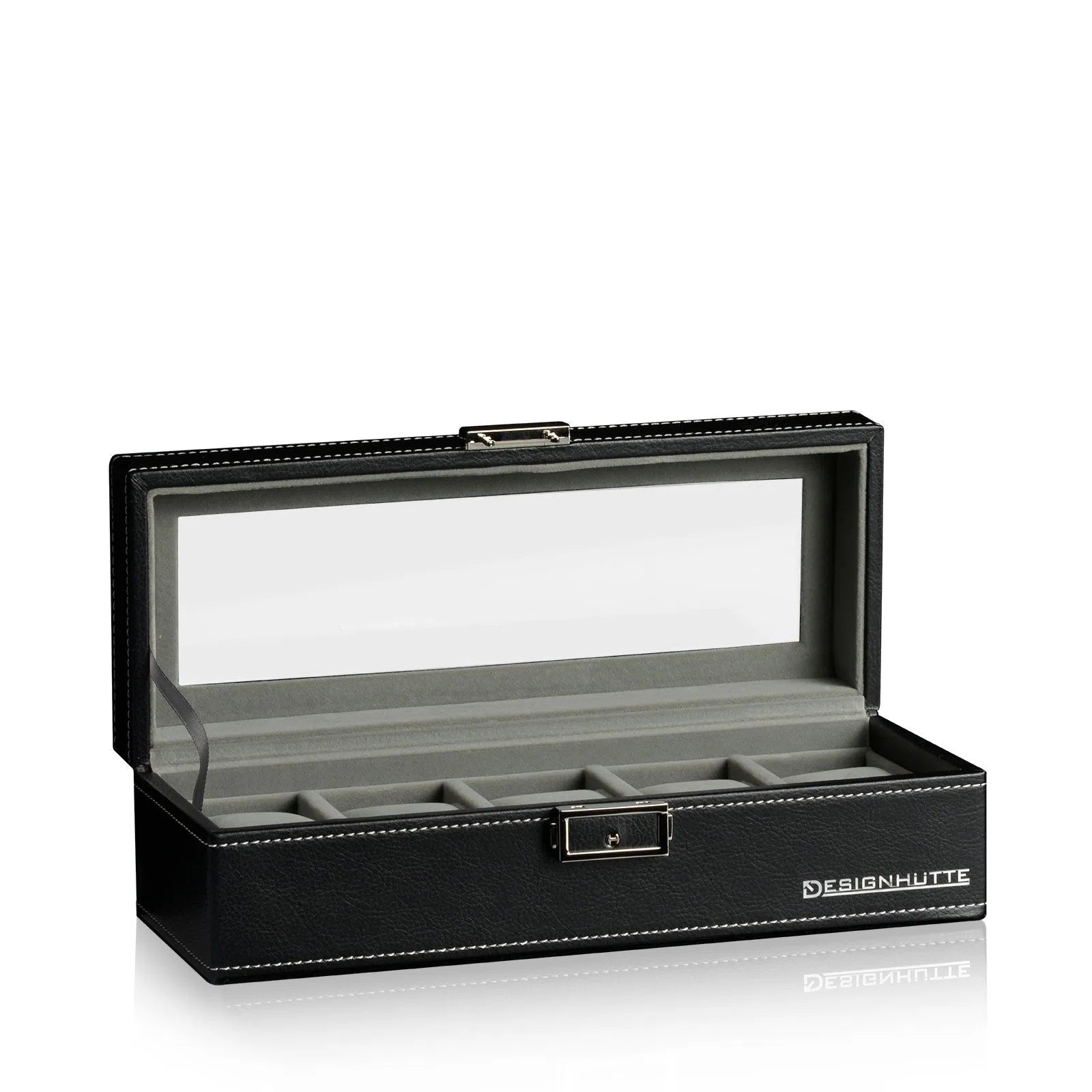 Boite a Montre Houston 5 Montres Noir 3