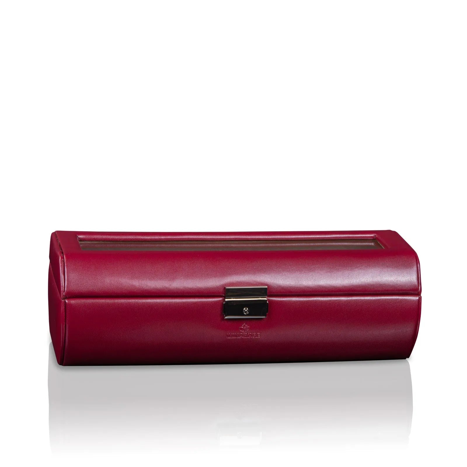 Boite à Montre - Merino 7 montres Rouge-2-4 à 8 montres,Synthétique fin,Windrose