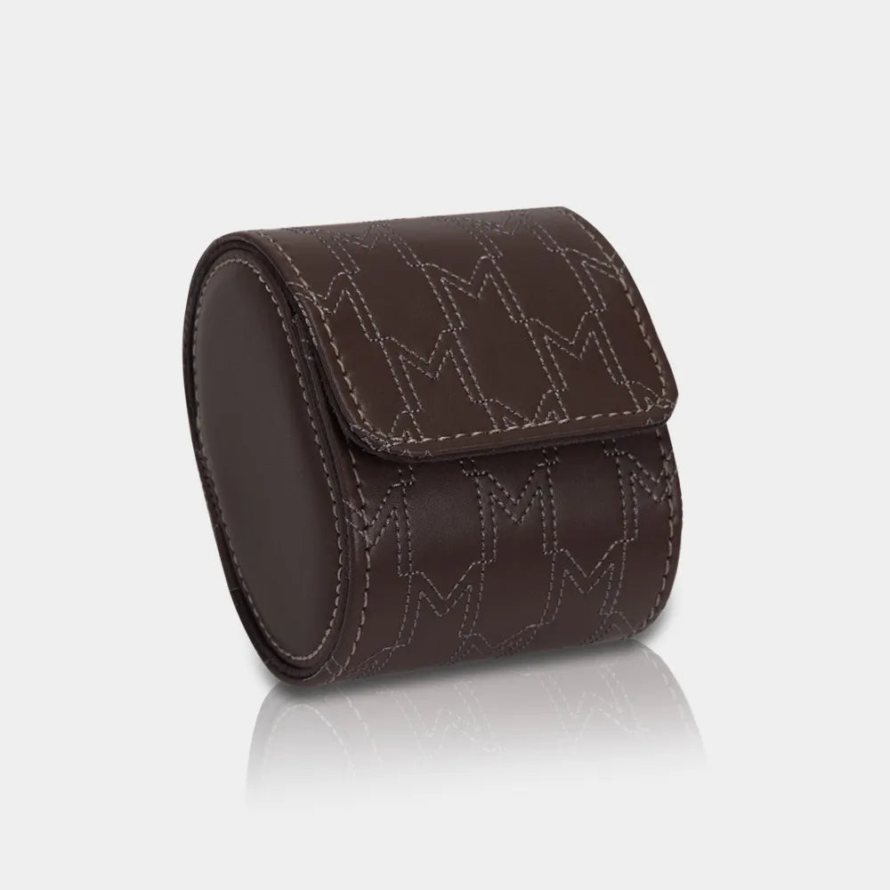 Boite a Montre OPTIMUS 1 Montre Marron Blanc 2