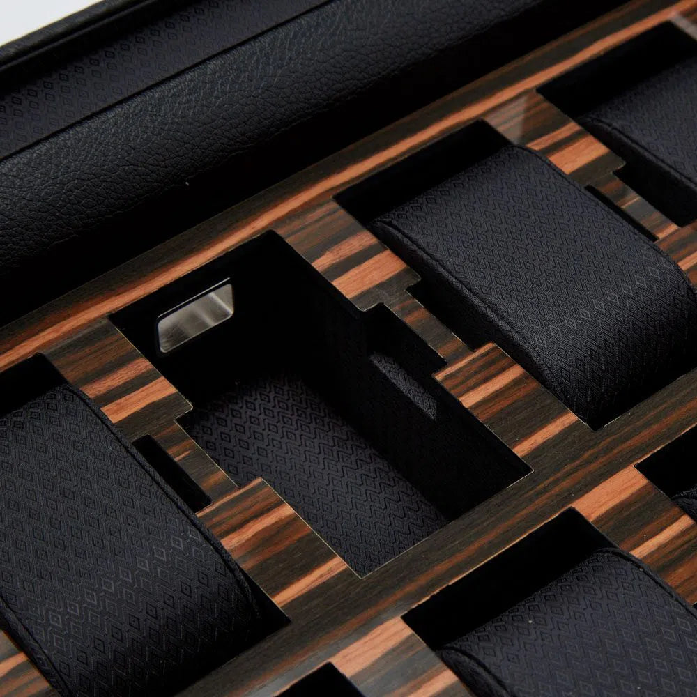 Boite a Montre Roadster 10 Montres Noir 4