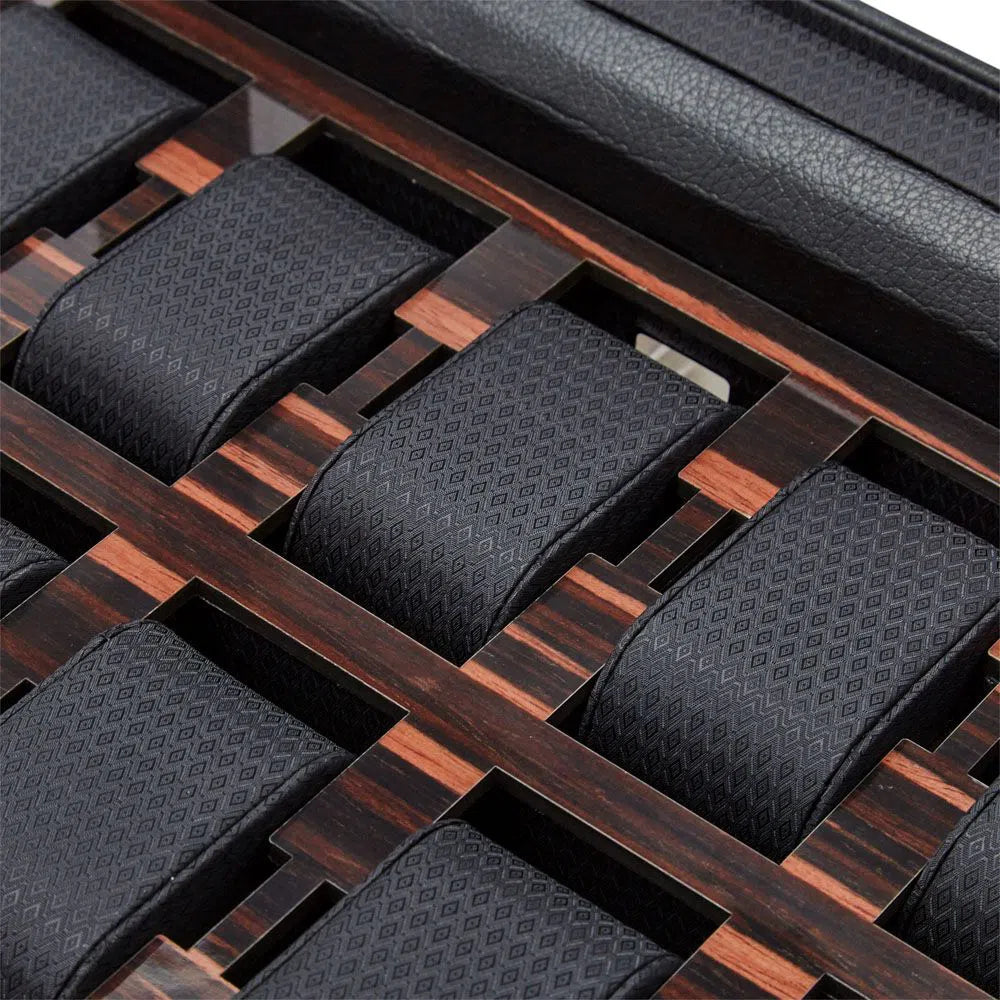 Boite a Montre Roadster 10 Montres Noir avec tiroir 5