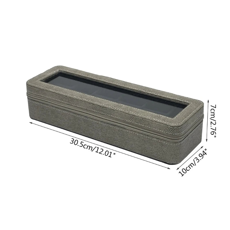 Boite de rangement classique grise 4