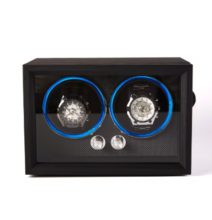 Remontoir de montre cube corbeau double