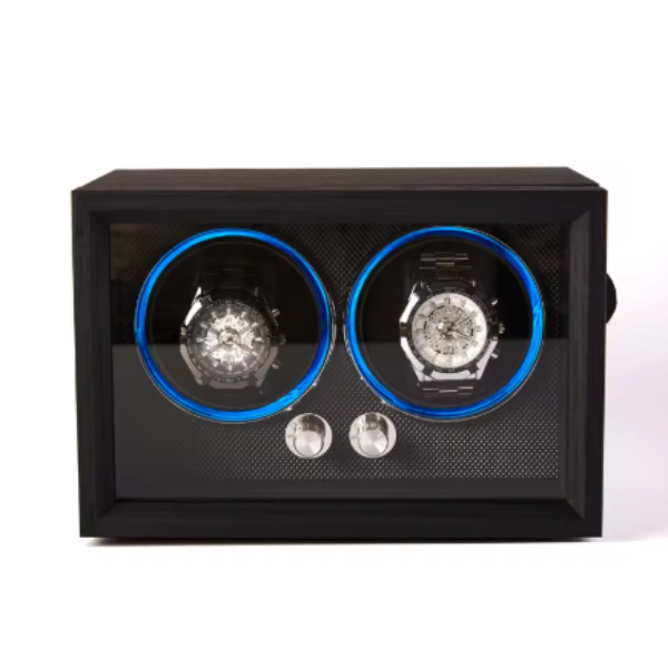 Remontoir de montre cube corbeau double