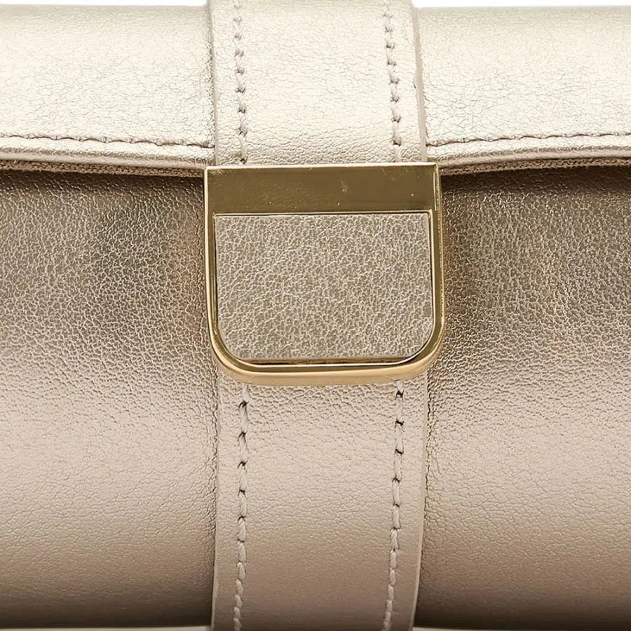 Étui à montres double Palermo avec pochette à bijoux Etain