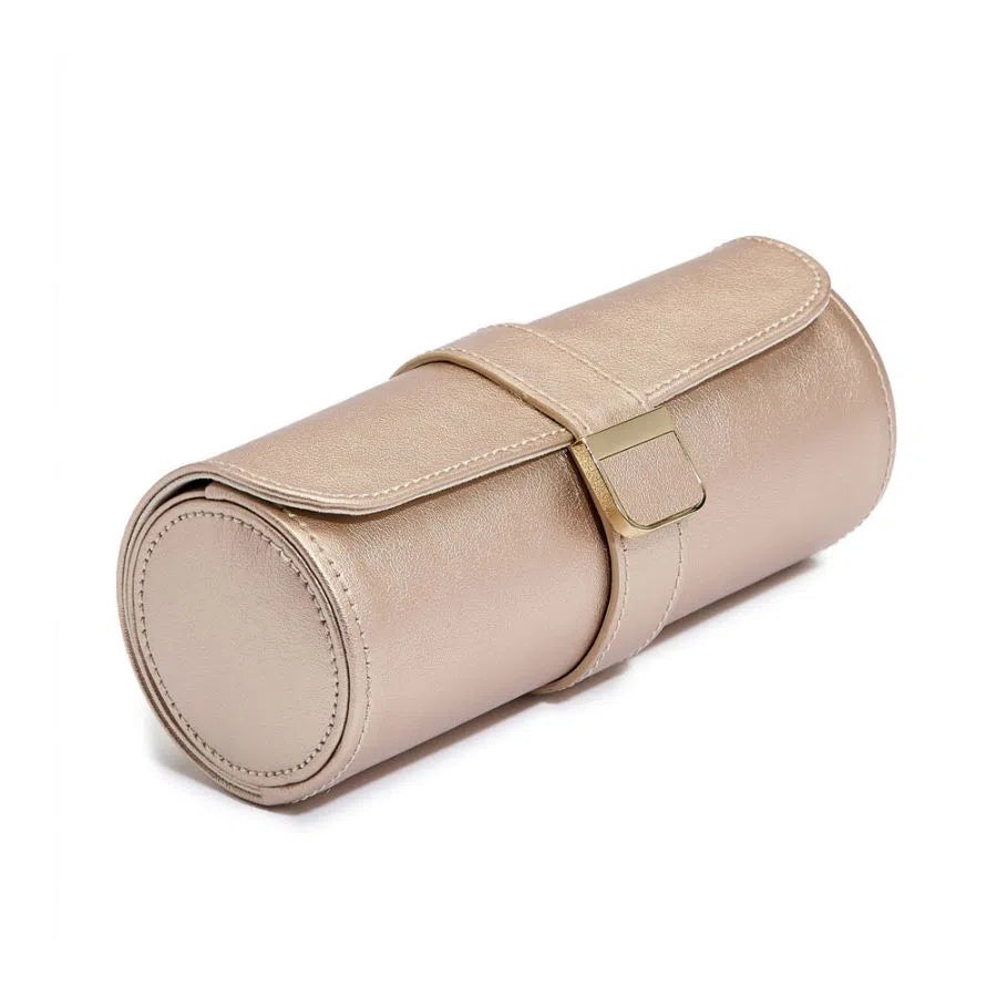 Étui Palermo double avec pochette rose or