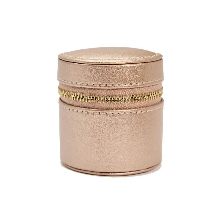 Étui Palermo double avec pochette rose or