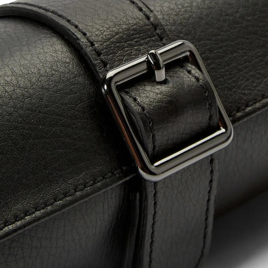 Étui à montres triple British Racing noir