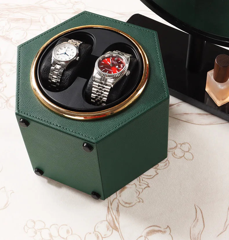 Remontoir de montre hexagonal duo sinople-8-Le Remontoir