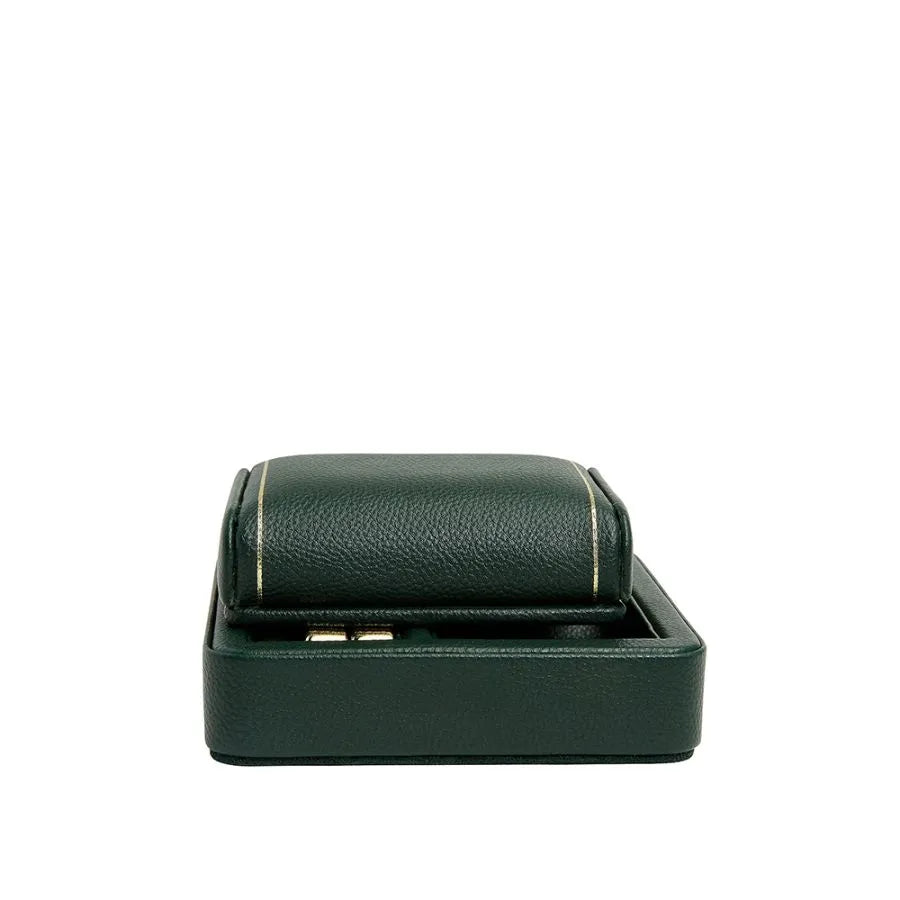 Porte Montre simple de voyage British Racing Vert 2
