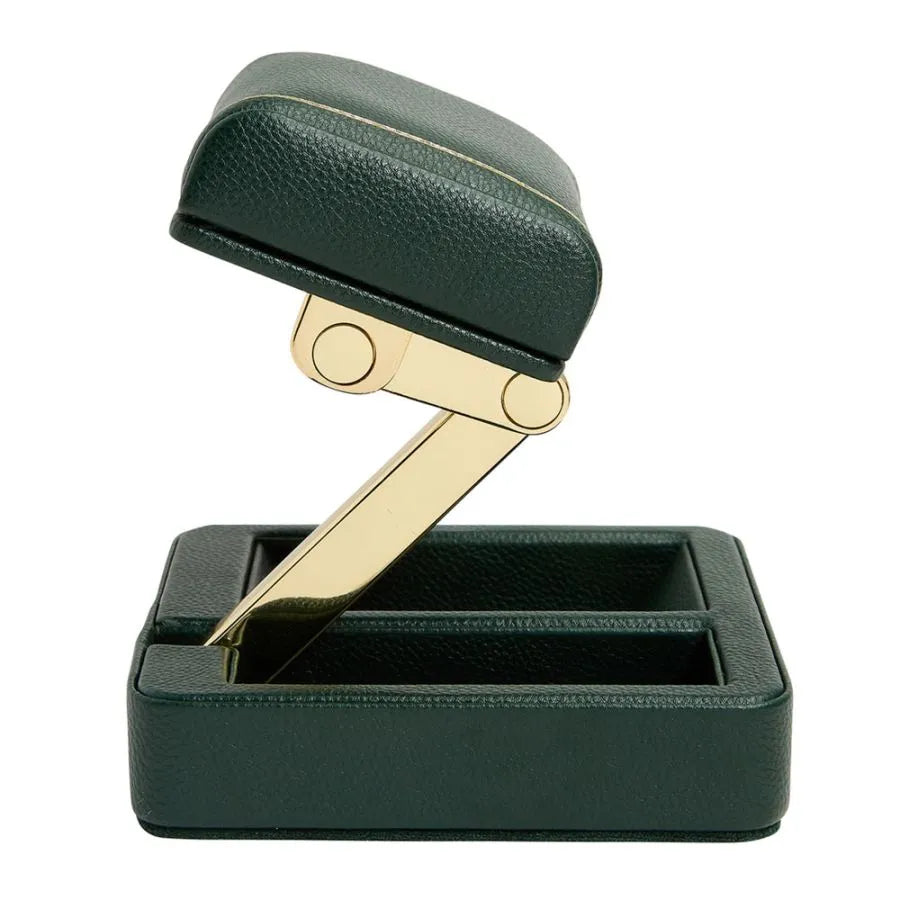 Porte Montre simple de voyage British Racing Vert 4
