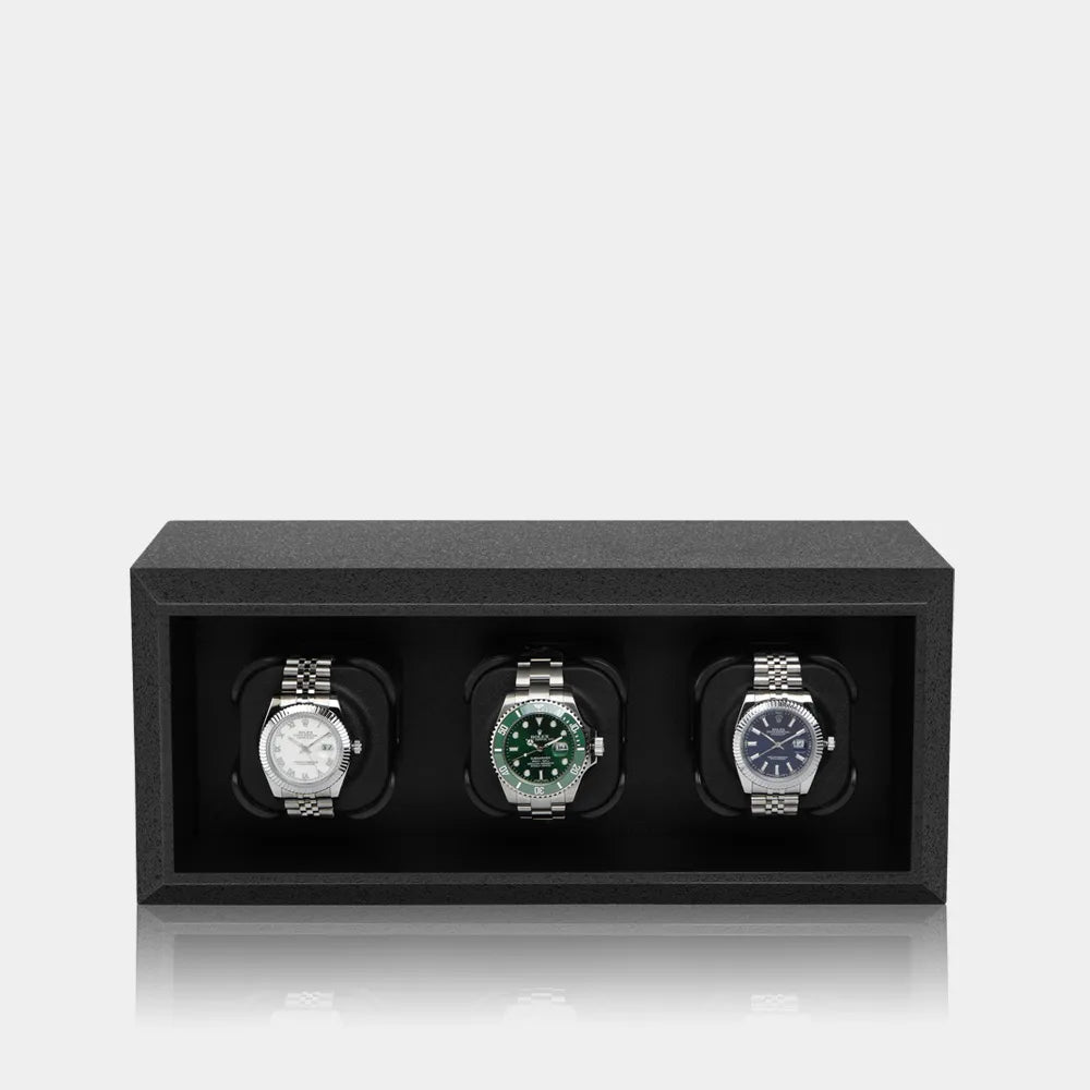Remontoir Montre AFFINITY 3 montres Gris Noir