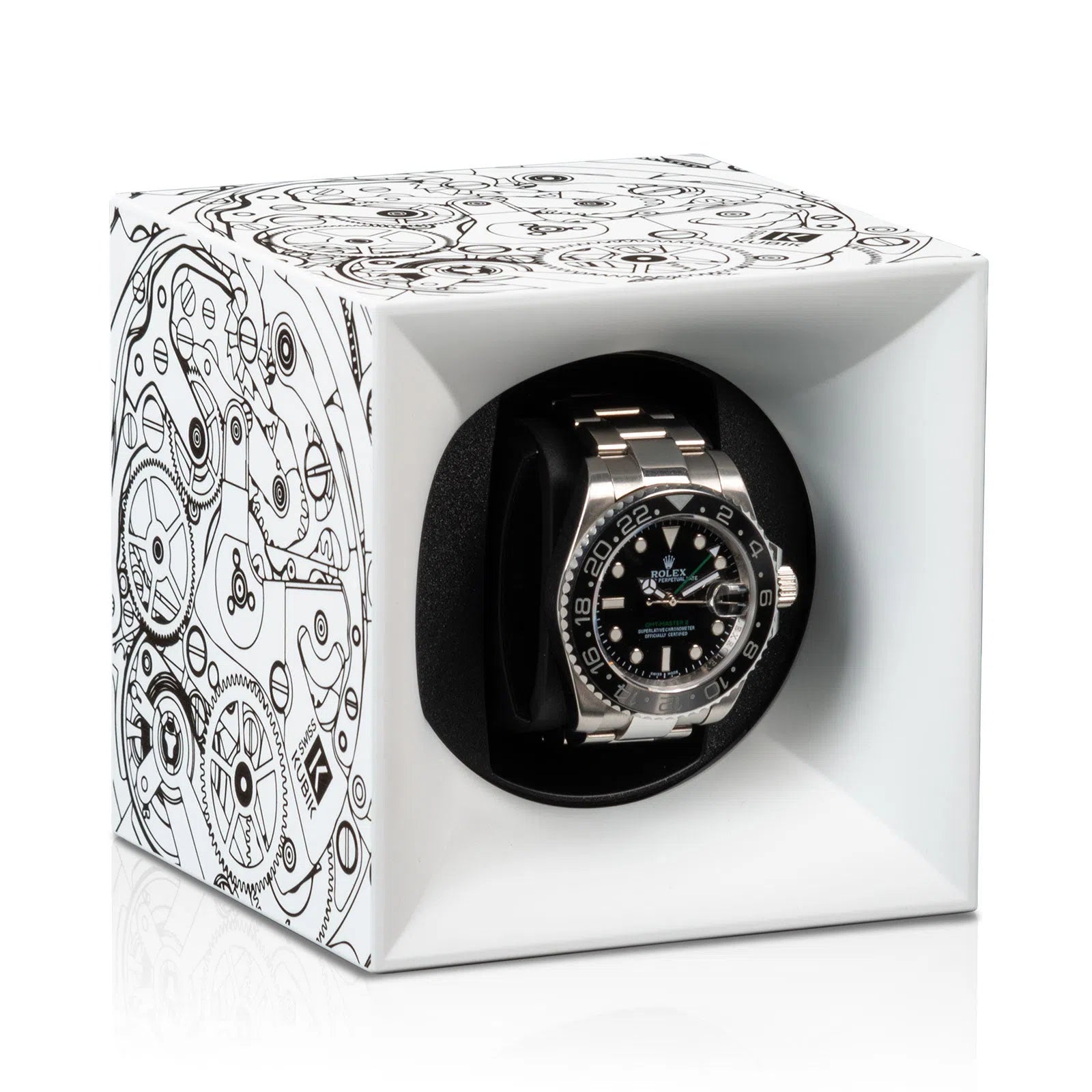 Remontoir Montre - Abs Movement Blanc-1-Le Remontoir