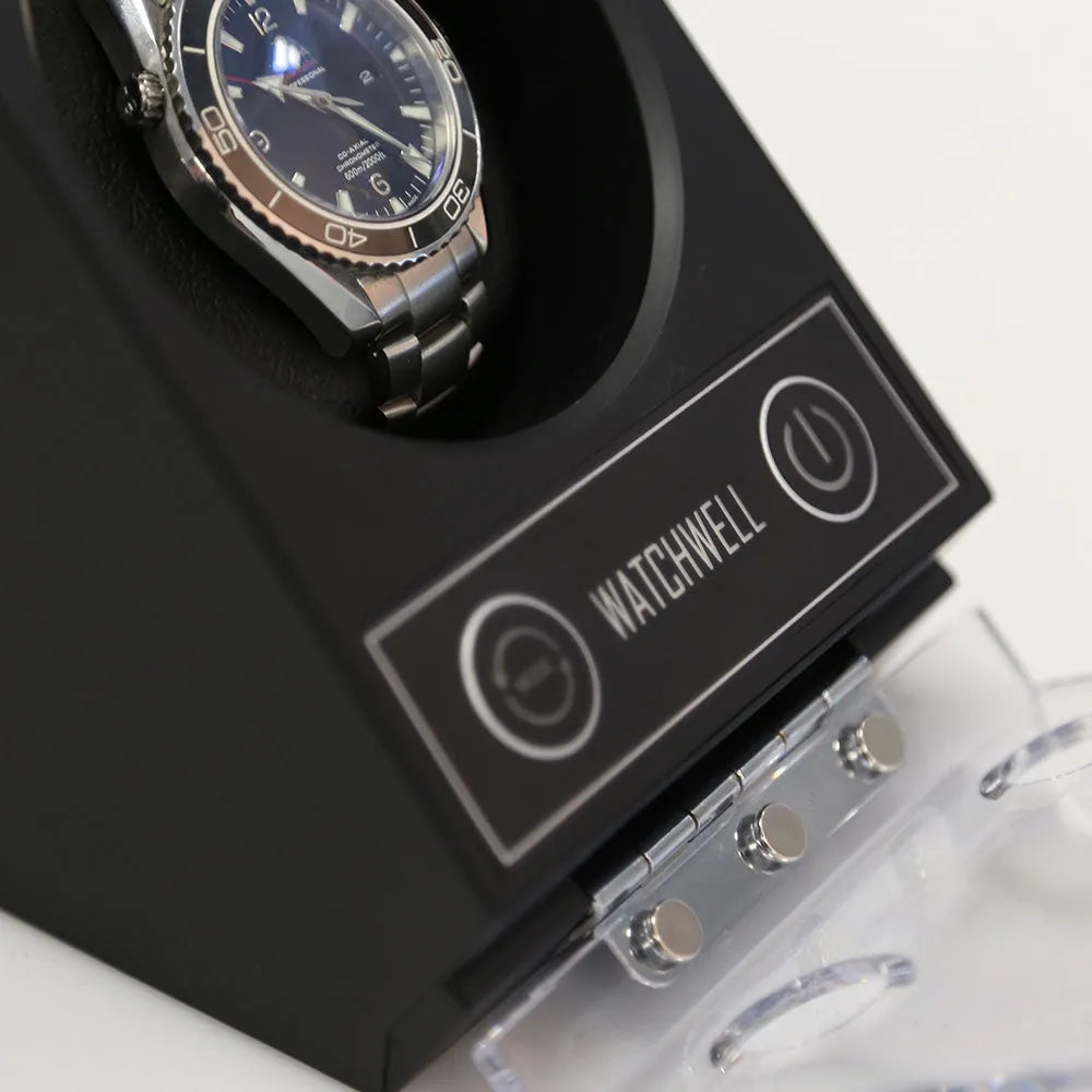 Remontoir Montre Automatique Gamma V1 - Noir-3-1 à 3 montres,Plastique,Watchwell