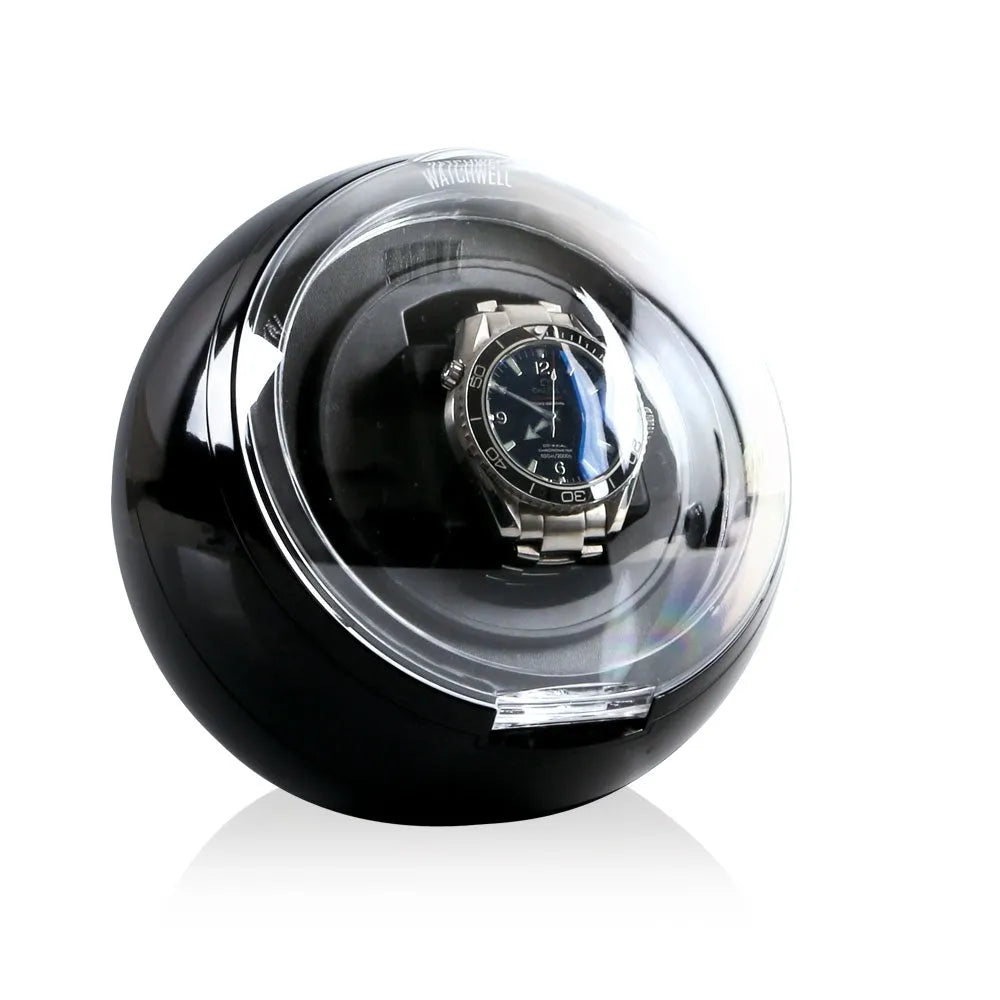 Remontoir Montre Automatique Globe V1 - Noir-3-1 à 3 montres,Plastique,Watchwell