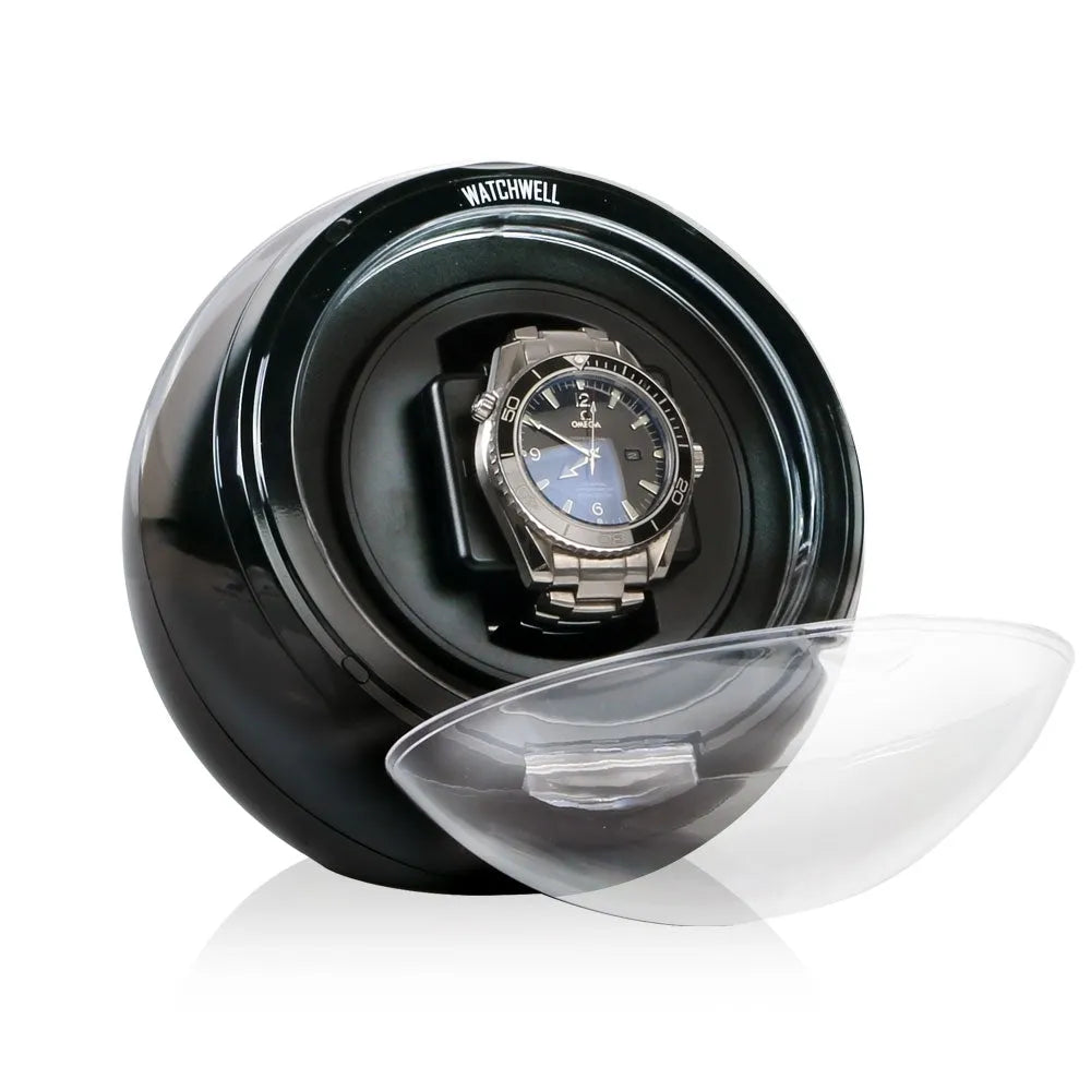 Remontoir Montre Automatique Globe V1 - Noir-4-1 à 3 montres,Plastique,Watchwell