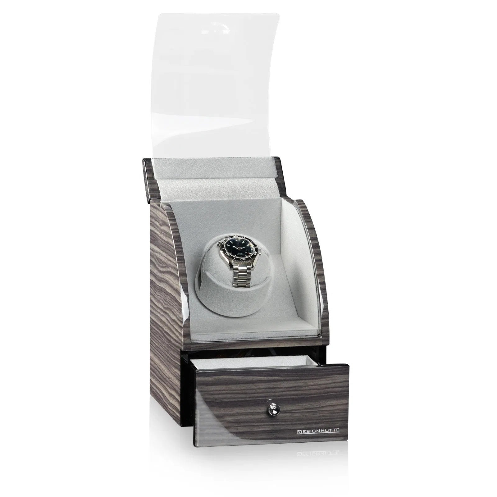 Remontoir Montre Basel 1 Dark Oak 3