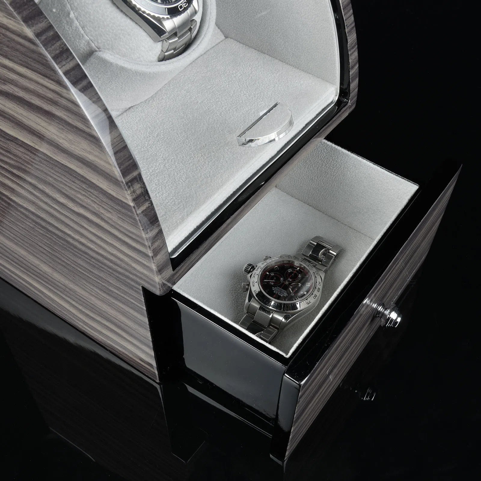 Remontoir Montre Basel 1 Dark Oak 4