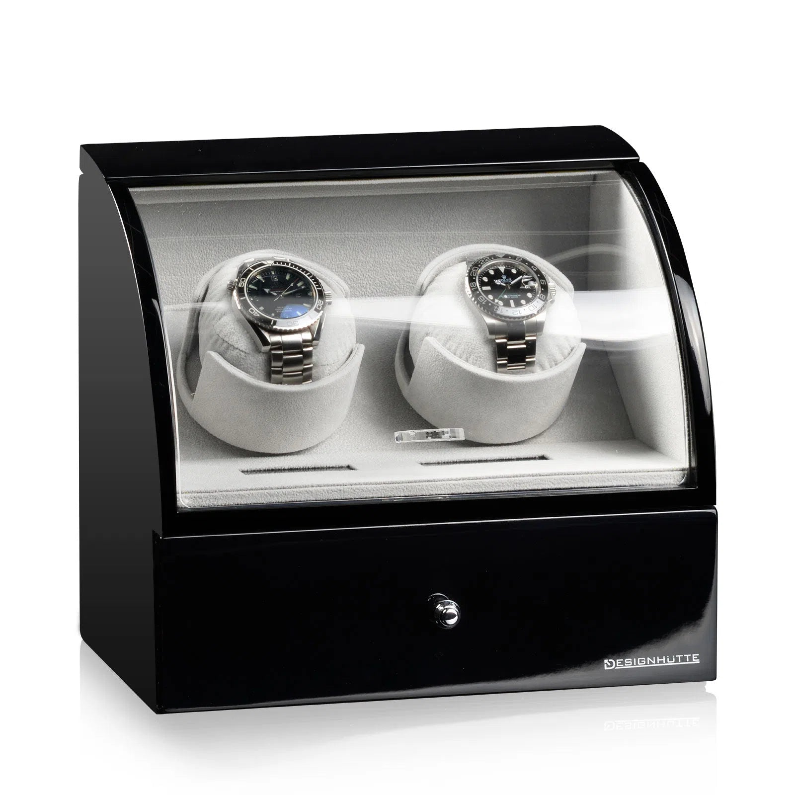 Remontoir Montre Basel 2 LCD Noir Gris