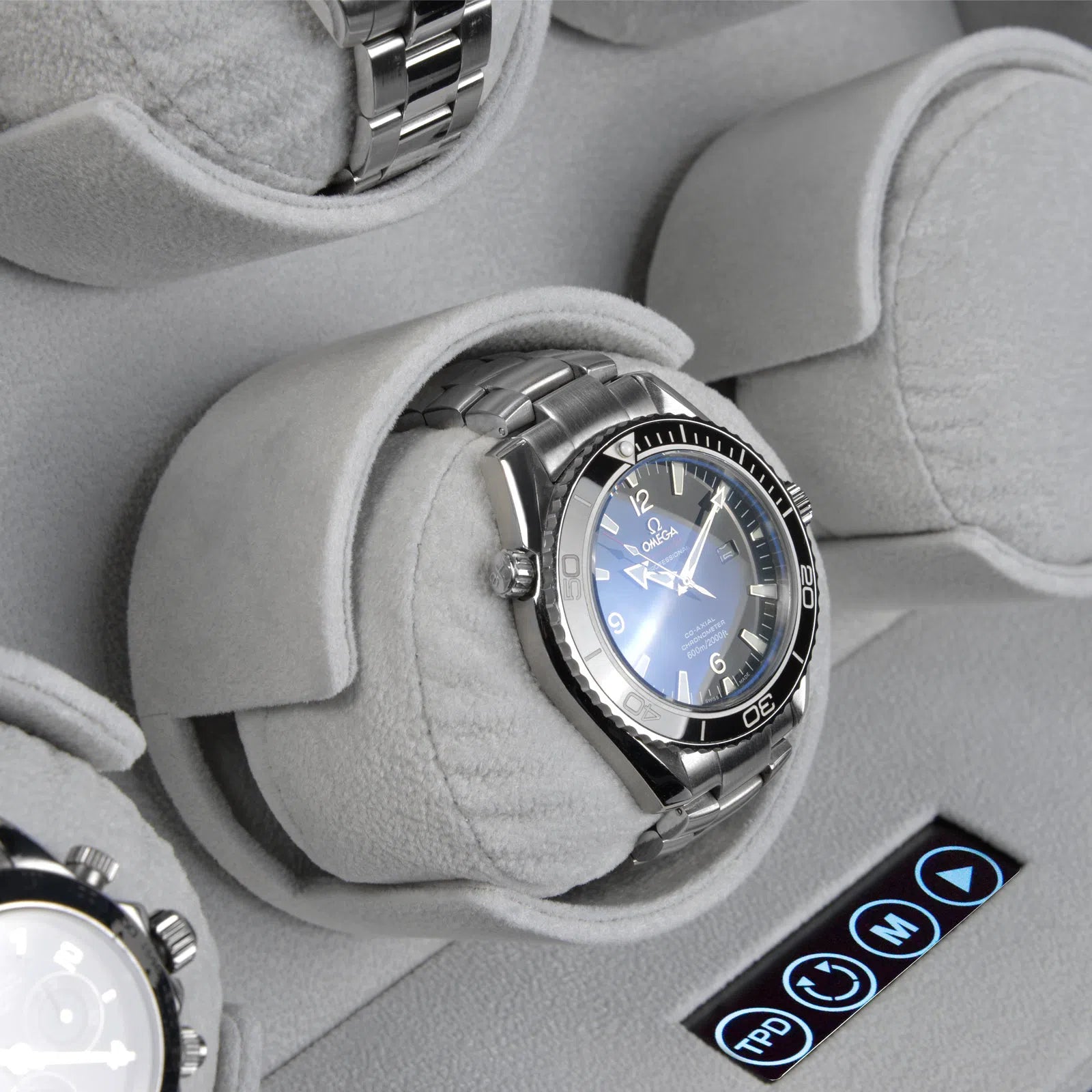 Remontoir Montre Basel 6 LCD Noir 3