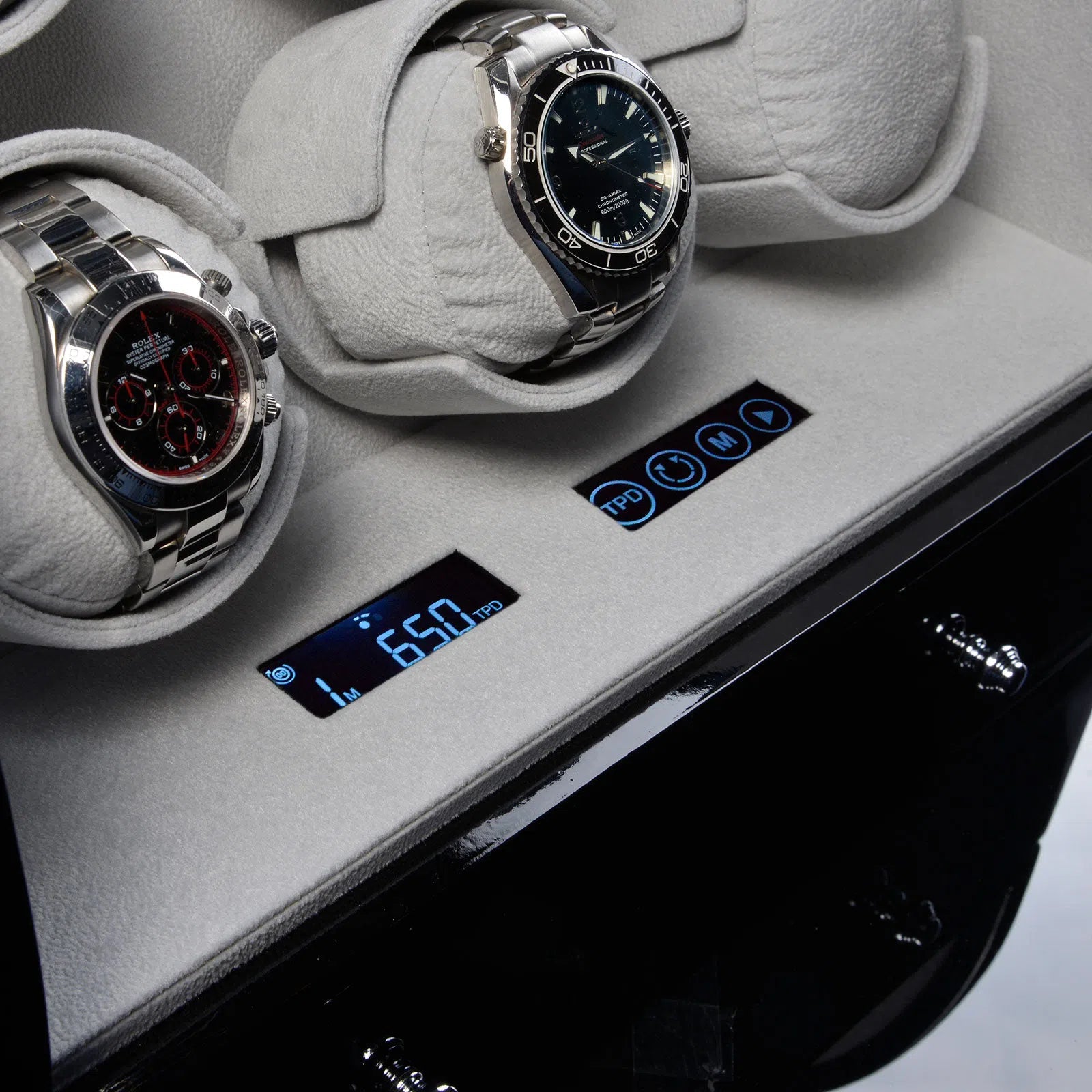 Remontoir Montre Basel 6 LCD Noir 4
