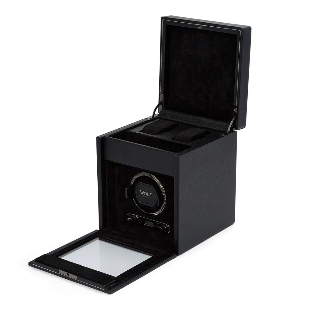 Remontoir Montre British Racing 1 Montre Noir avec rangement 3