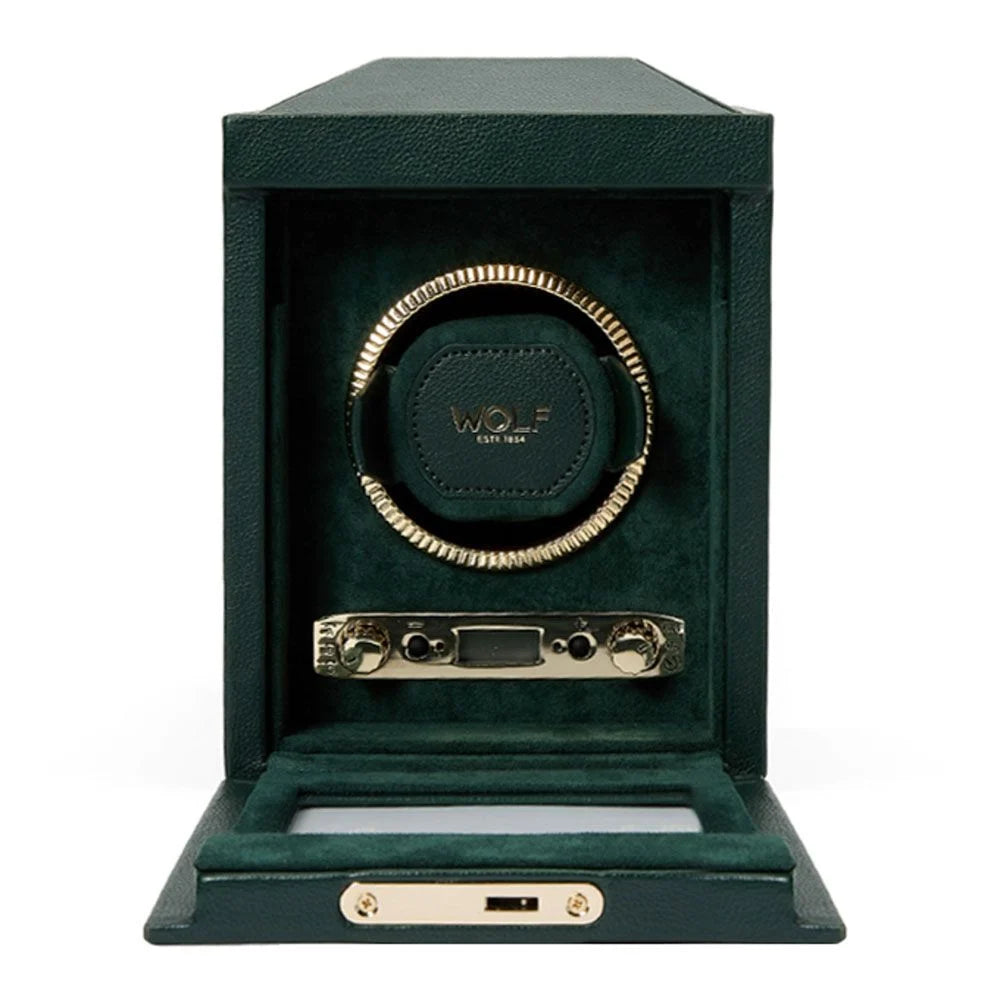 Remontoir Montre British Racing 1 Montre Vert 2