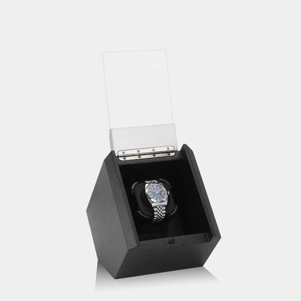 Remontoir Montre CARAT 1 Montre Gris Noir 2