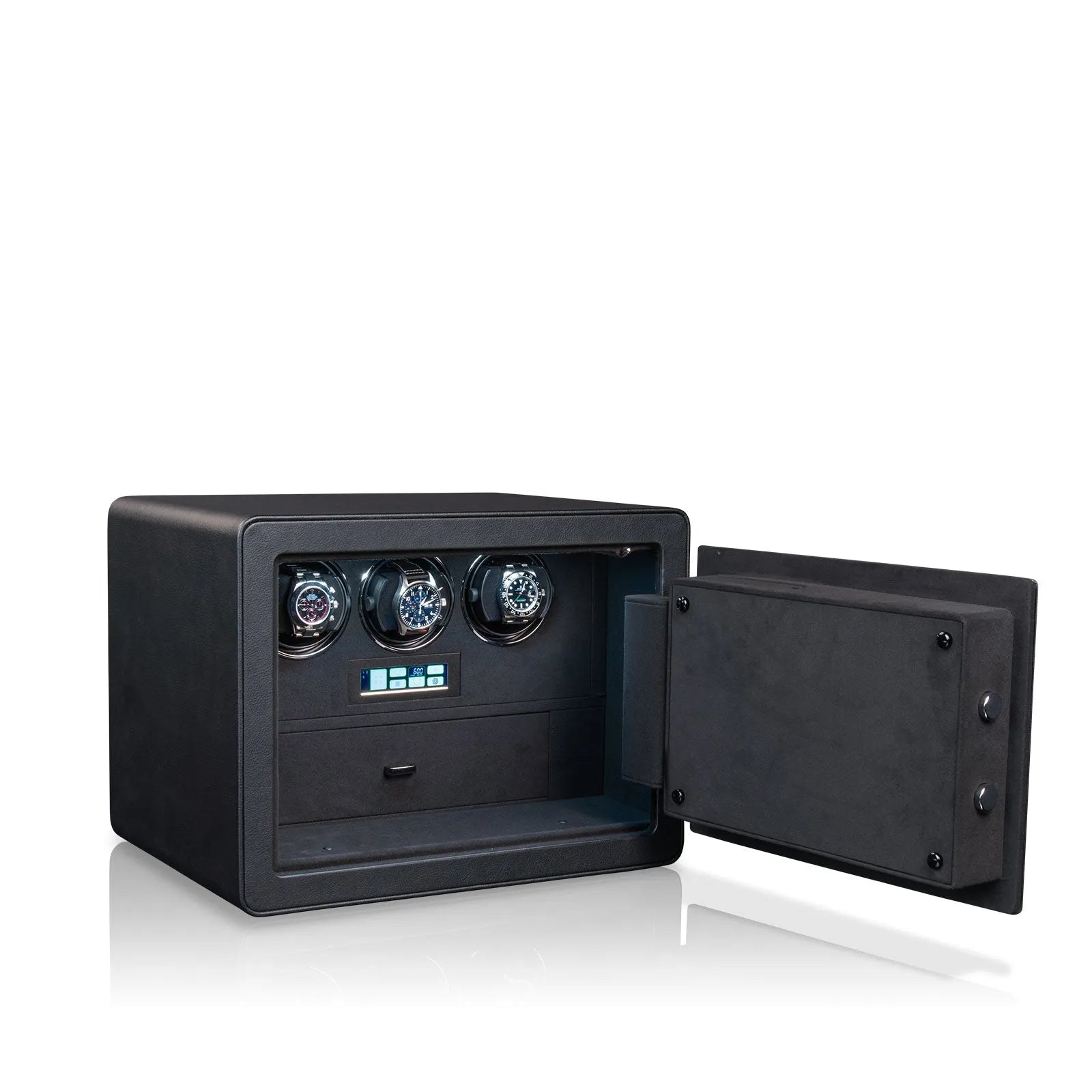 Remontoir Montre - Coffre Fort Black Serie 3 Noir 1