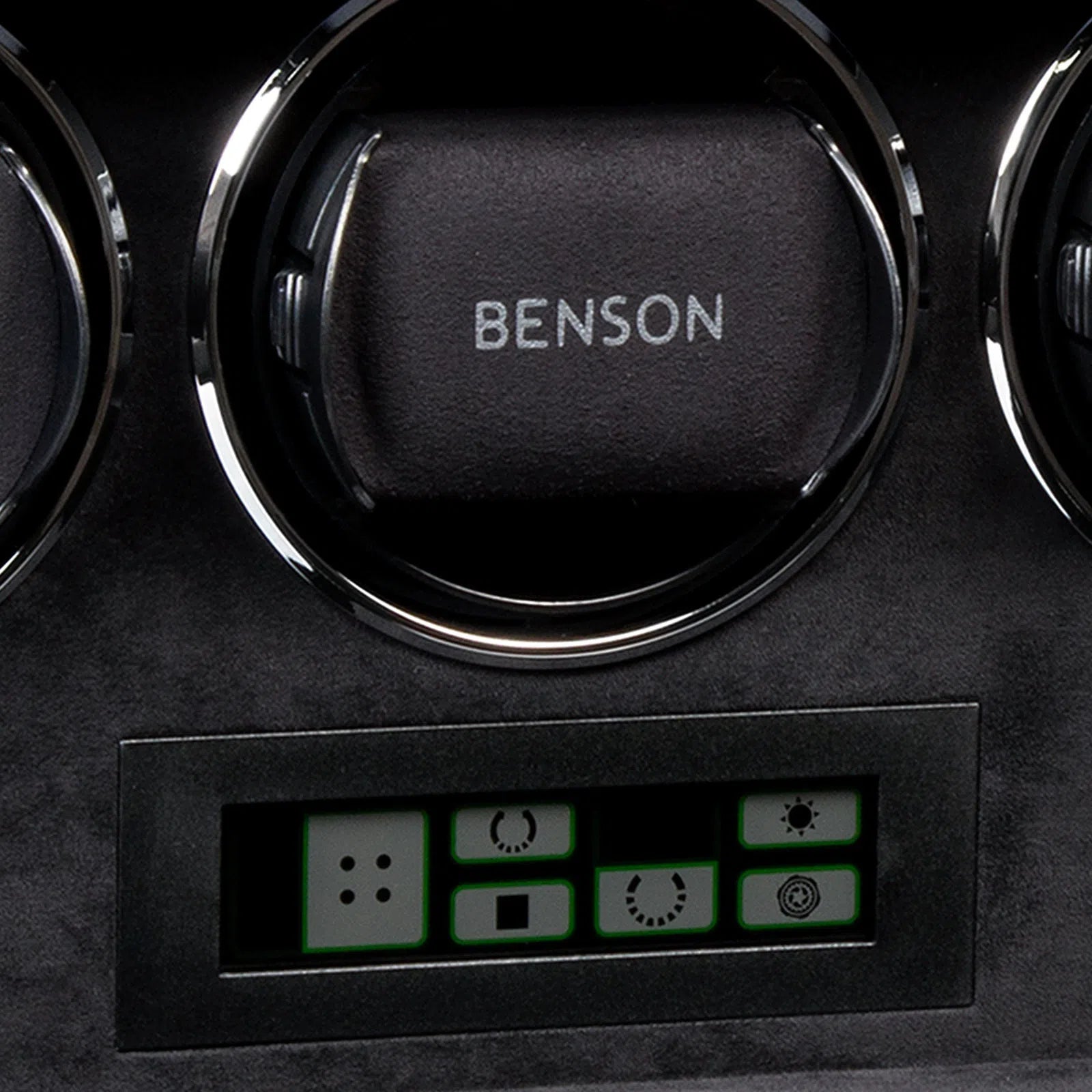 Remontoir Montre Compact Triple Noir 3