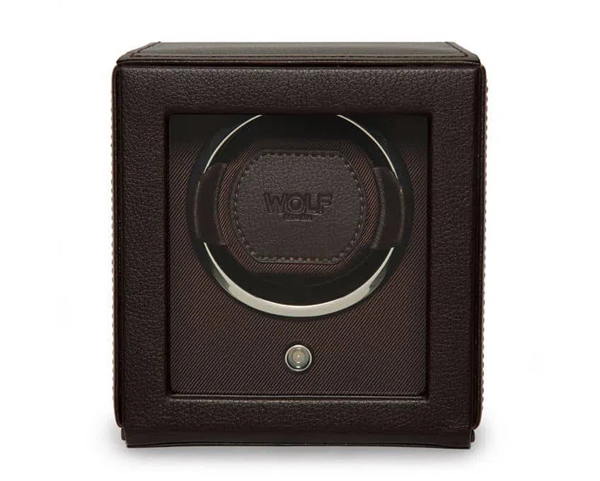 Remontoir Montre - Cube Cover Brown-2-Le Remontoir Montre