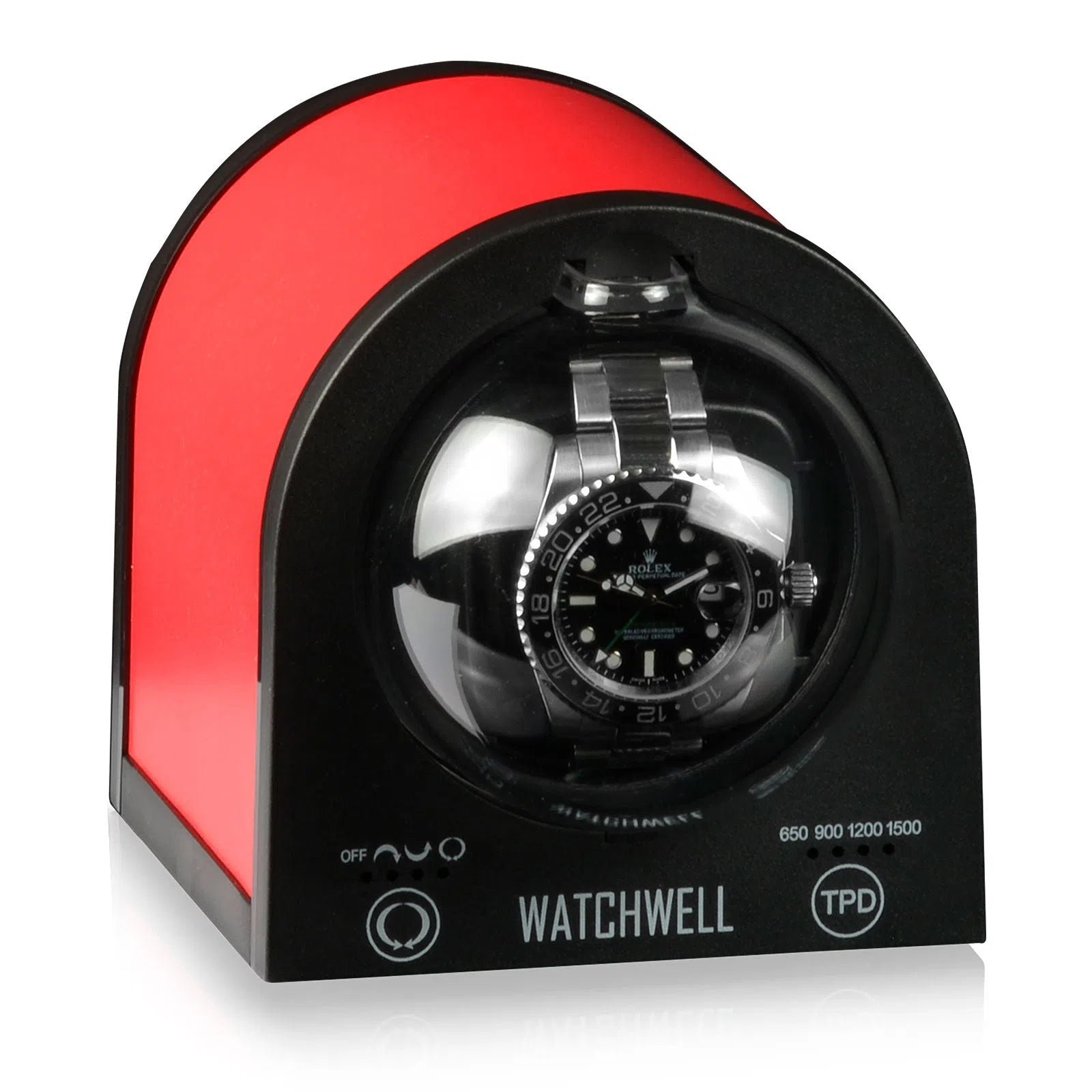 Remontoir Montre Senator Rouge