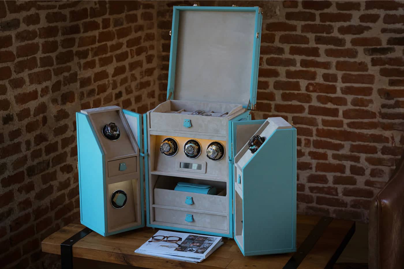 Remontoir Montre - Trunk Togo Tiffany-8-Le Remontoir Montre