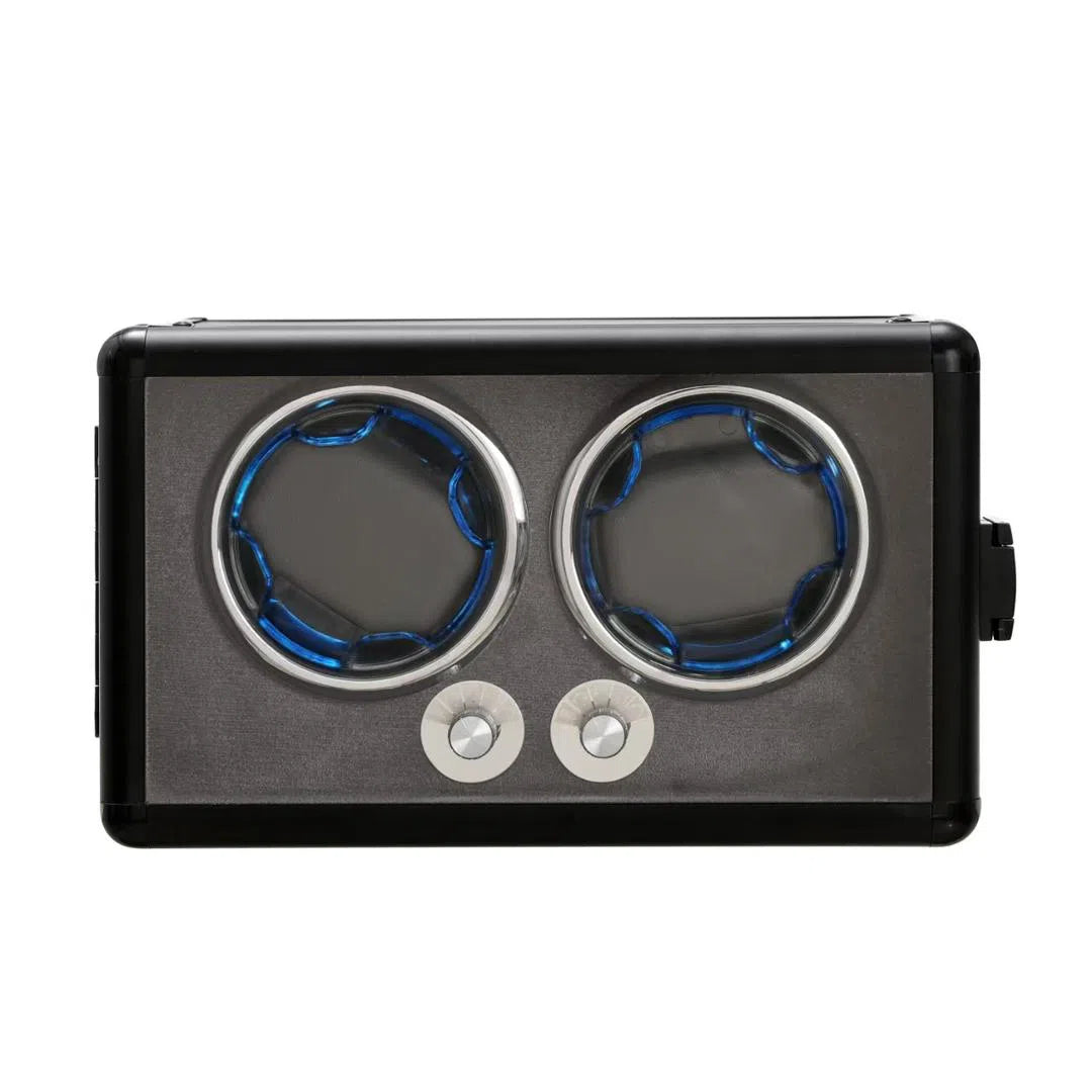 Remontoir Montre duo moderne Noir 1