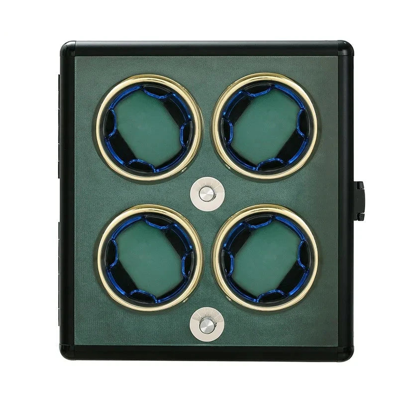 Remontoir Montre quatuor moderne Vert 1