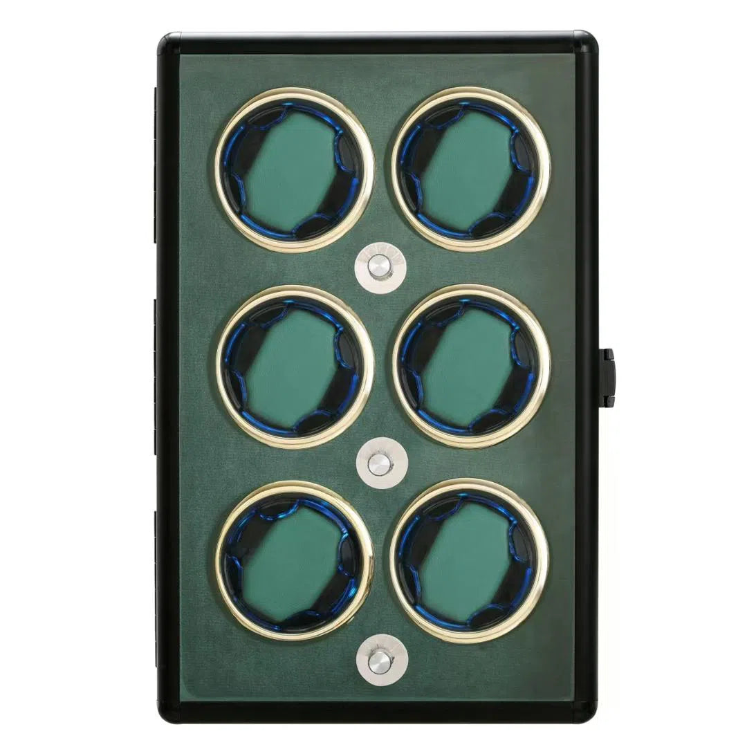 Remontoir Montre sextuor moderne Vert-2-Le Remontoir