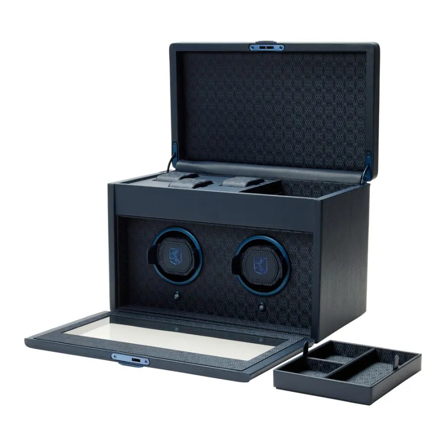 Remontoir double Earth Bleu 4