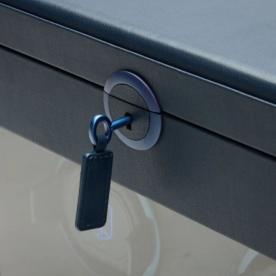 Remontoir double Earth Bleu 8