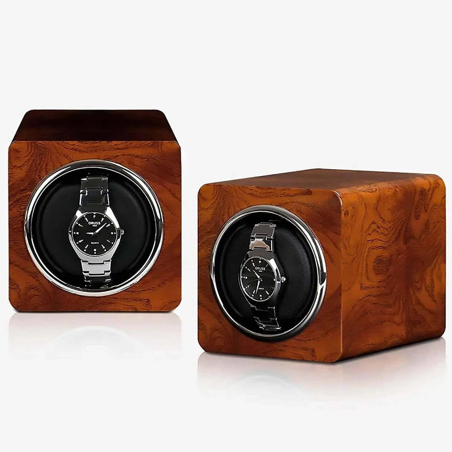 Remontoir montre - Prisme teck-2-Le Remontoir Montre